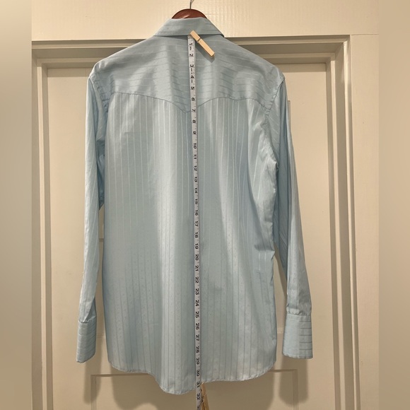 Men’s Wrangler Pearl Snap Shirt - Picture 3 of 8